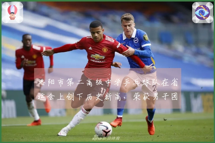 洛阳市第二高级中学乒乓球队在省运会上创下历史新高，荣获男子团体季军及多项荣誉